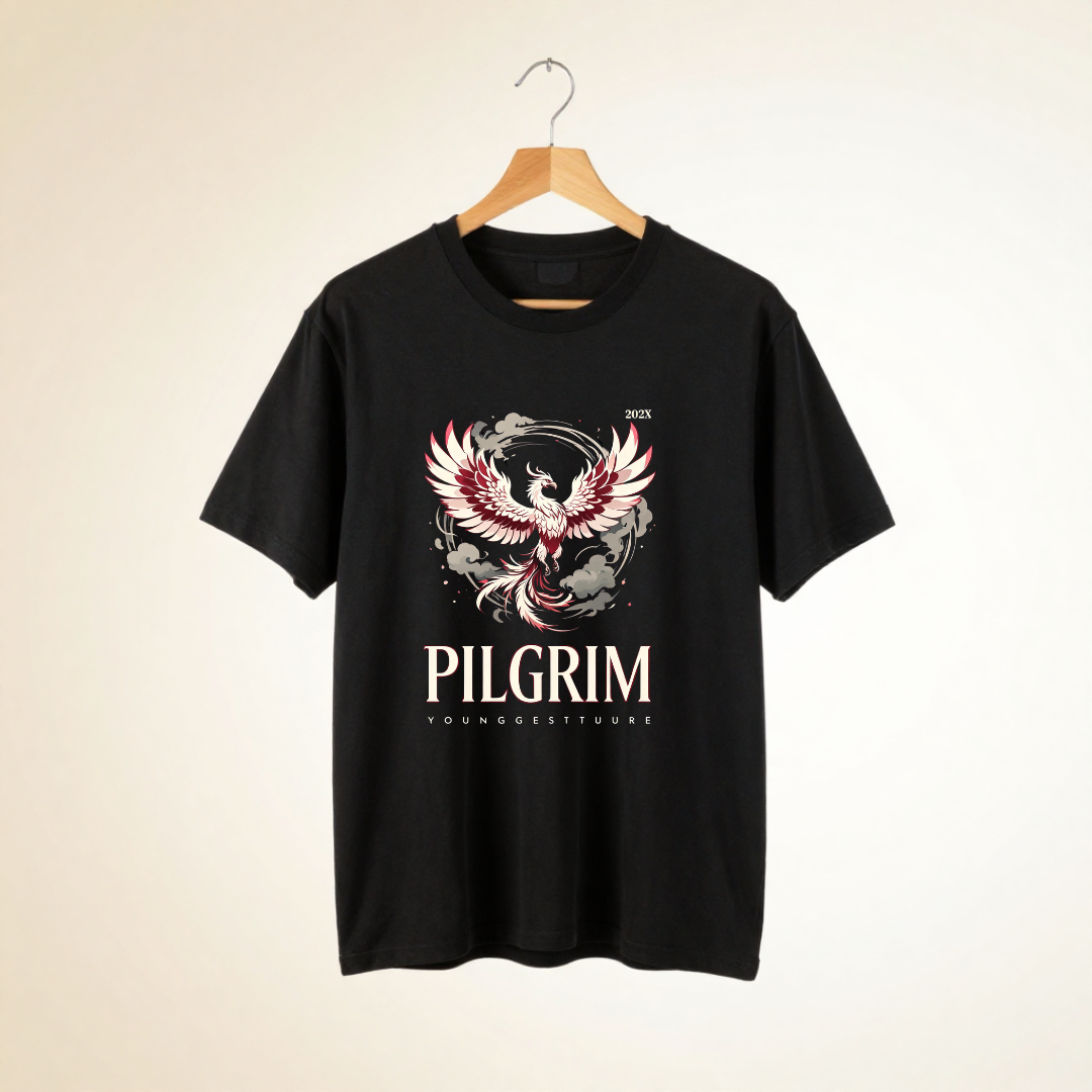 pilgrim phoenix oversized graphic tee | unisex | younggesture pilgrim phoenix oversized graphic tee | unisex | younggesture