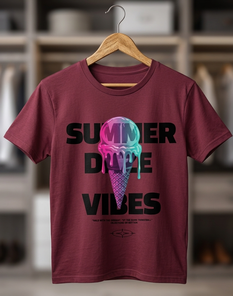 summer vibes : printed tee unisex summer vibes : printed tee unisex